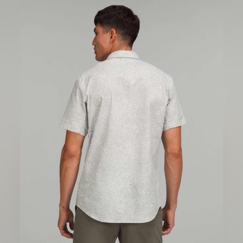 Lululemon | Airing Easy Shirt | Crunch Max Vapor Seal Grey | Men‎ XL - Picture 3 of 10